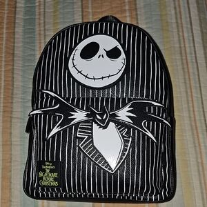 Disney Primark Black and White Jack Skellington NBC Backpack